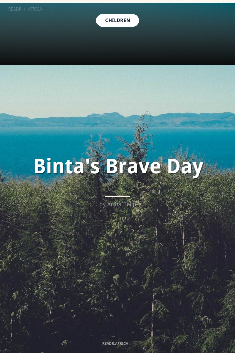 Binta's Brave Day